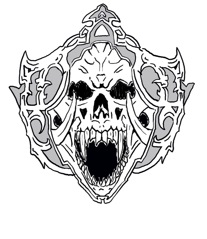 Skull Tattoo Transparent Background PNG