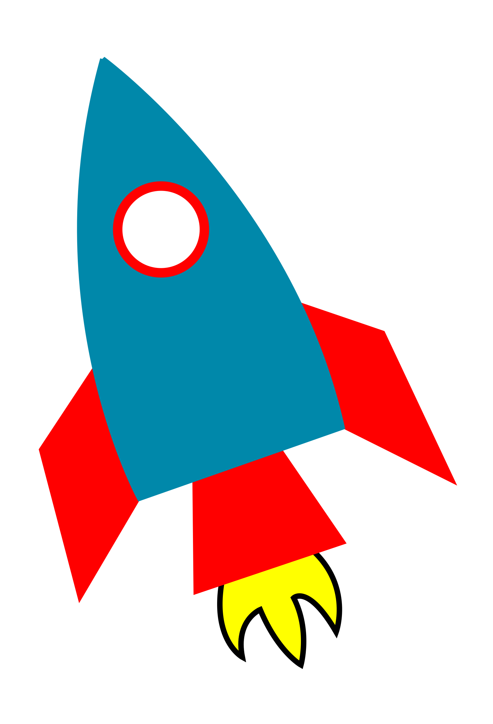 พื้นหลังภาพ Rocket Space PNG