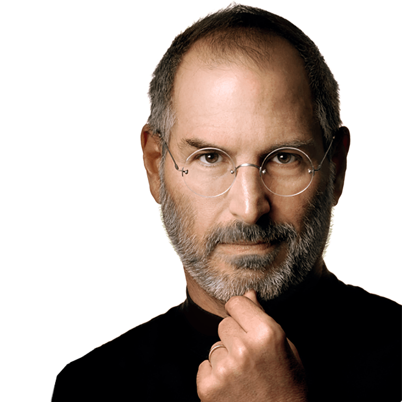 Steve Jobs PNG Transparent Image