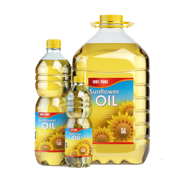 Sunflower Oil PNG Background Image