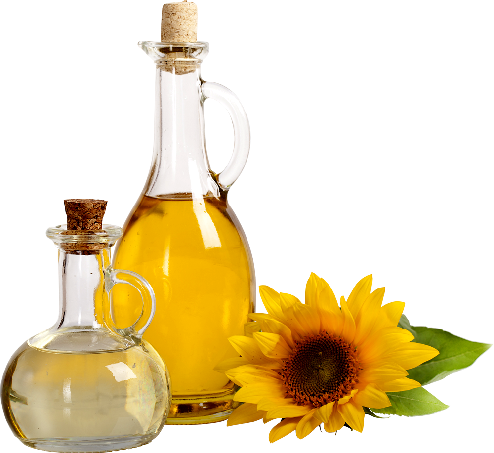 Sunflower Oil PNG Image Background