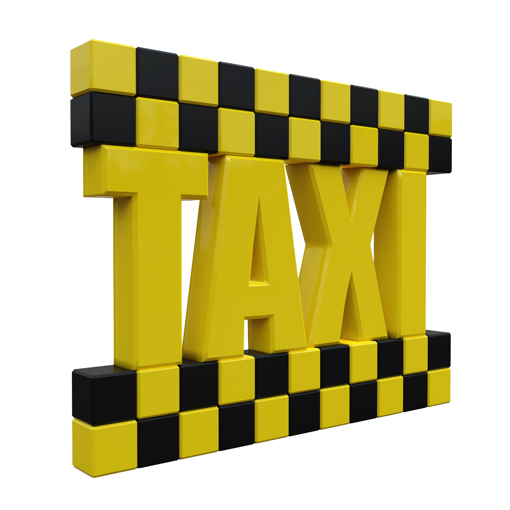 Taxi-Logo PNG Kostenloser Download