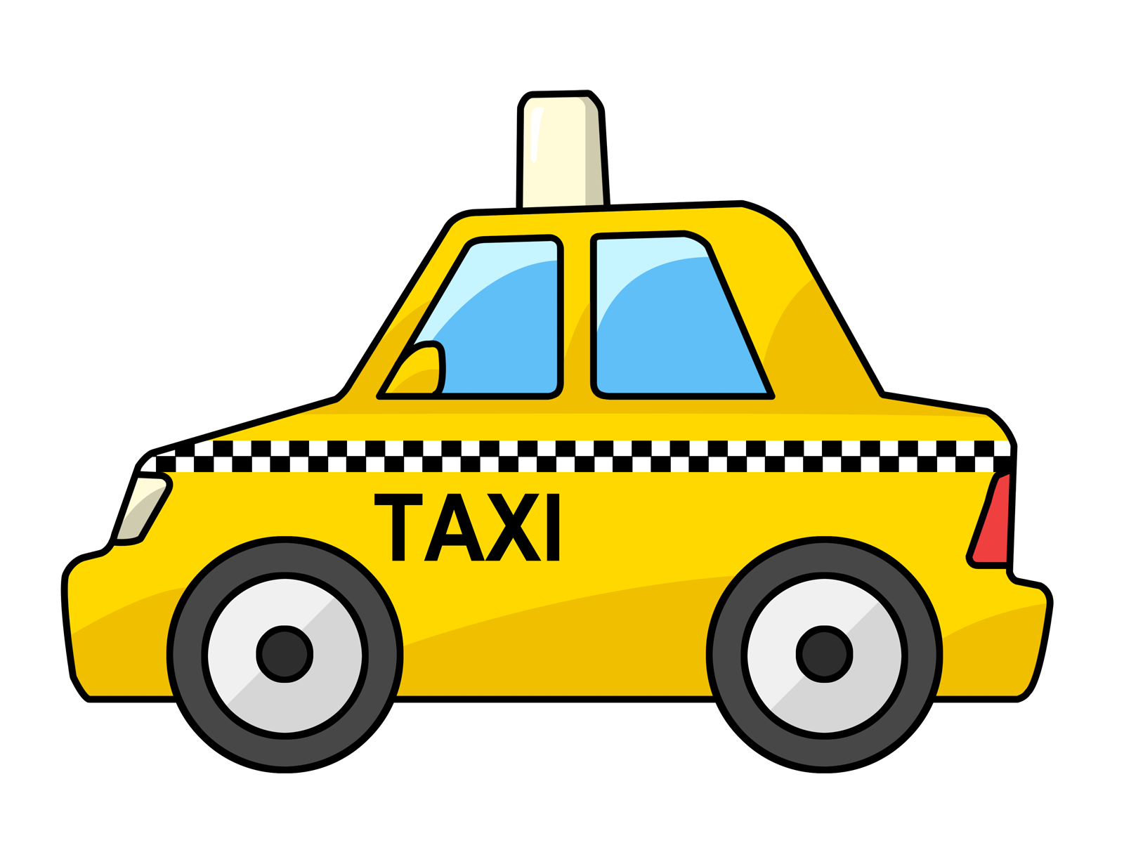 Taxi PNG descargar imagen
