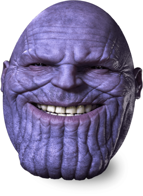 Thanos transparenter Hintergrund PNG