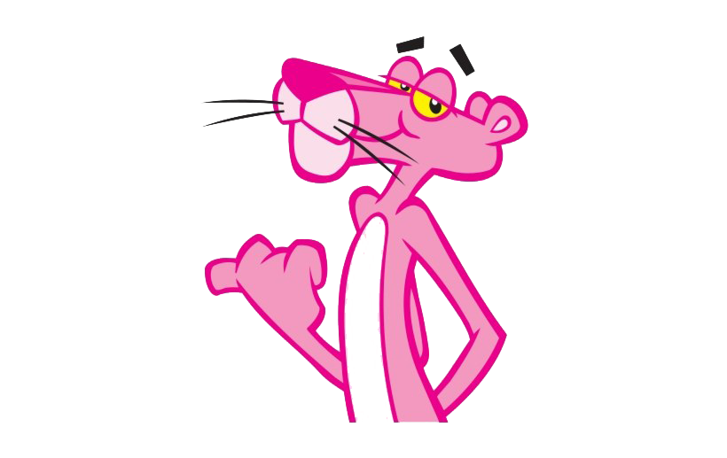 Розовая пантера PNG прозрачное изображение