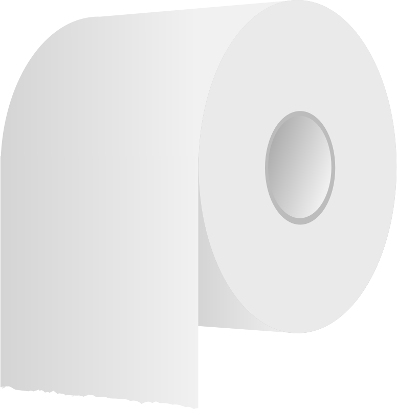 Kertas toilet PNG Gambar latar belakang Transparan