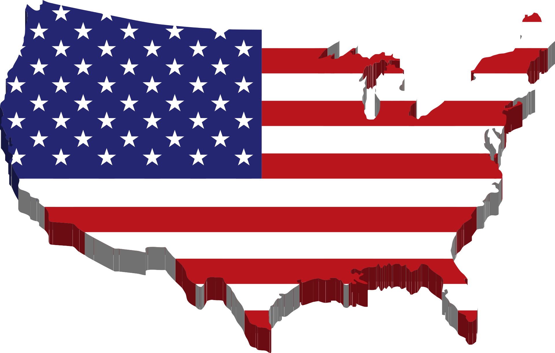 USA Map PNG Free Download