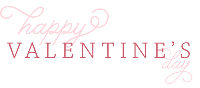 Valentijnsdag Text Download PNG-Afbeelding
