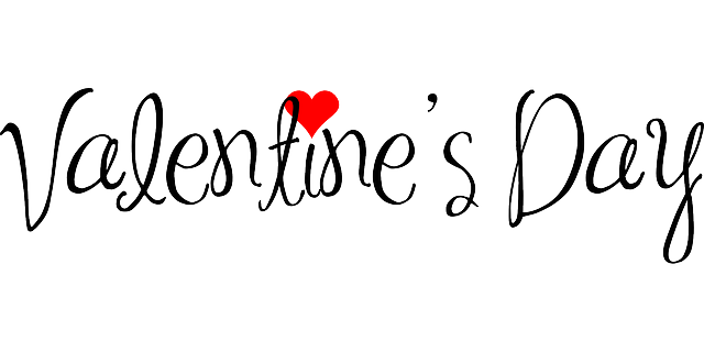 Valentines Day Text PNG Gambar Latar Belakang Transparan