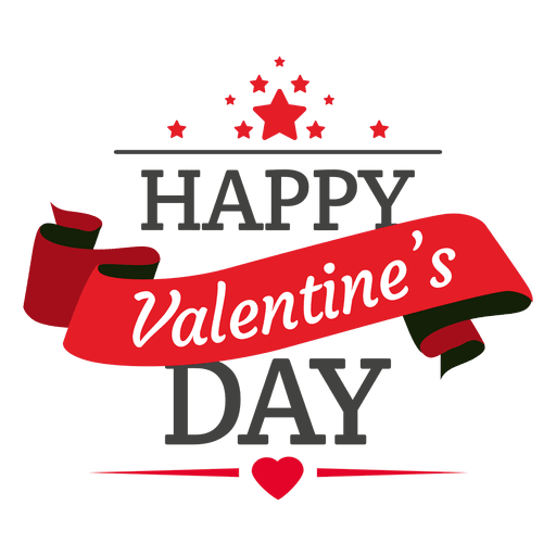 Día de San Valentín Texto PNG Imagen Transparente