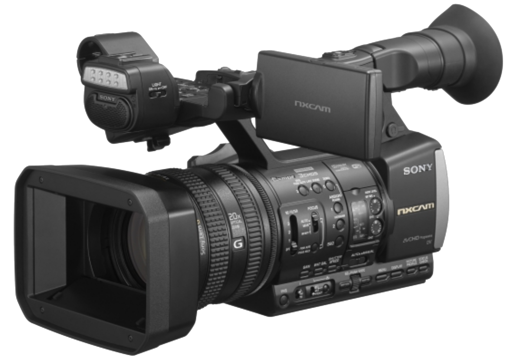 Kamera video transparan