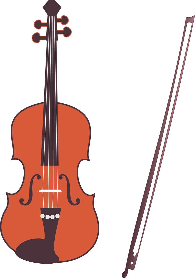 Violin Transparent Image