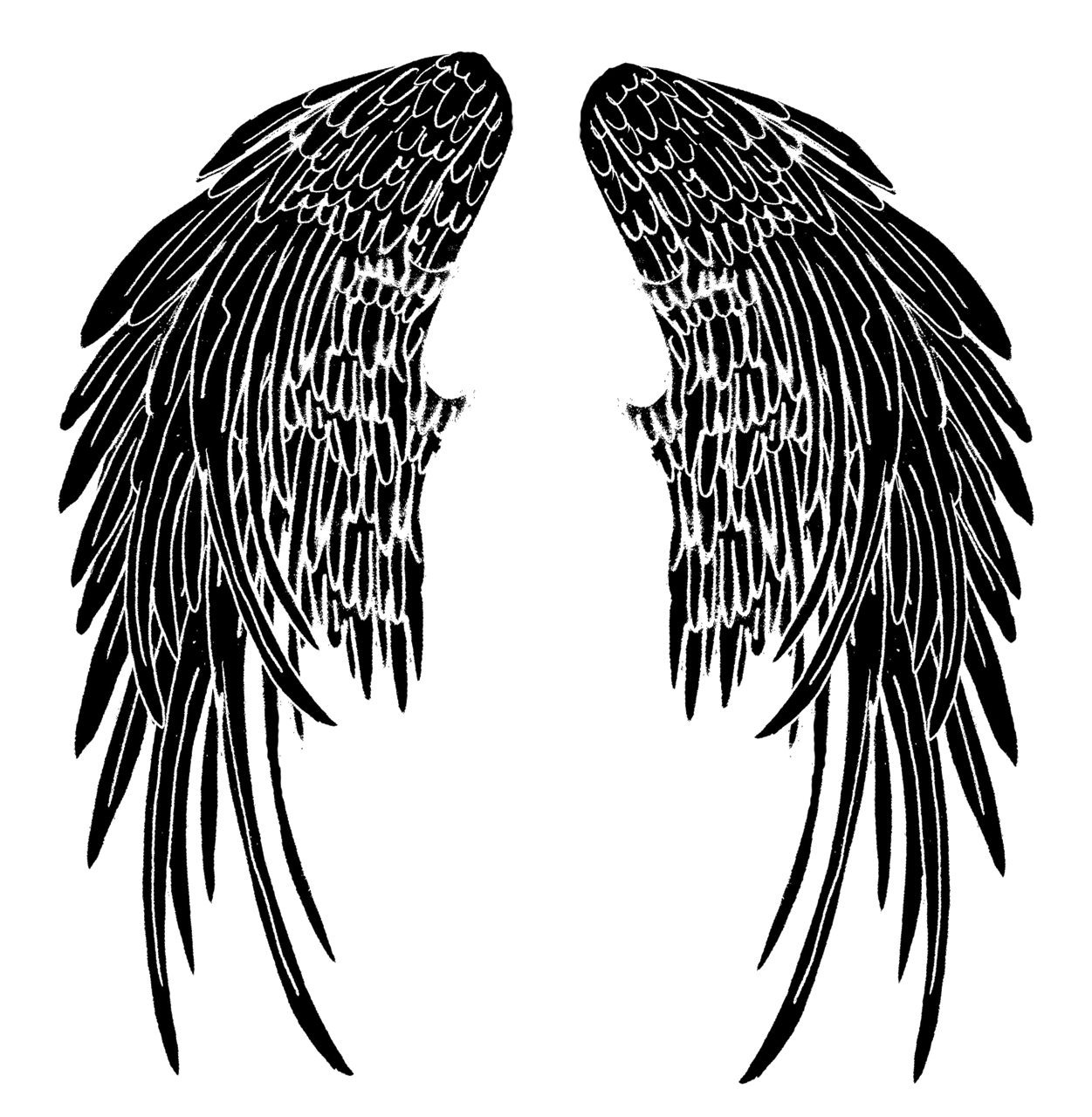 Wings Tattoo PNG Pic