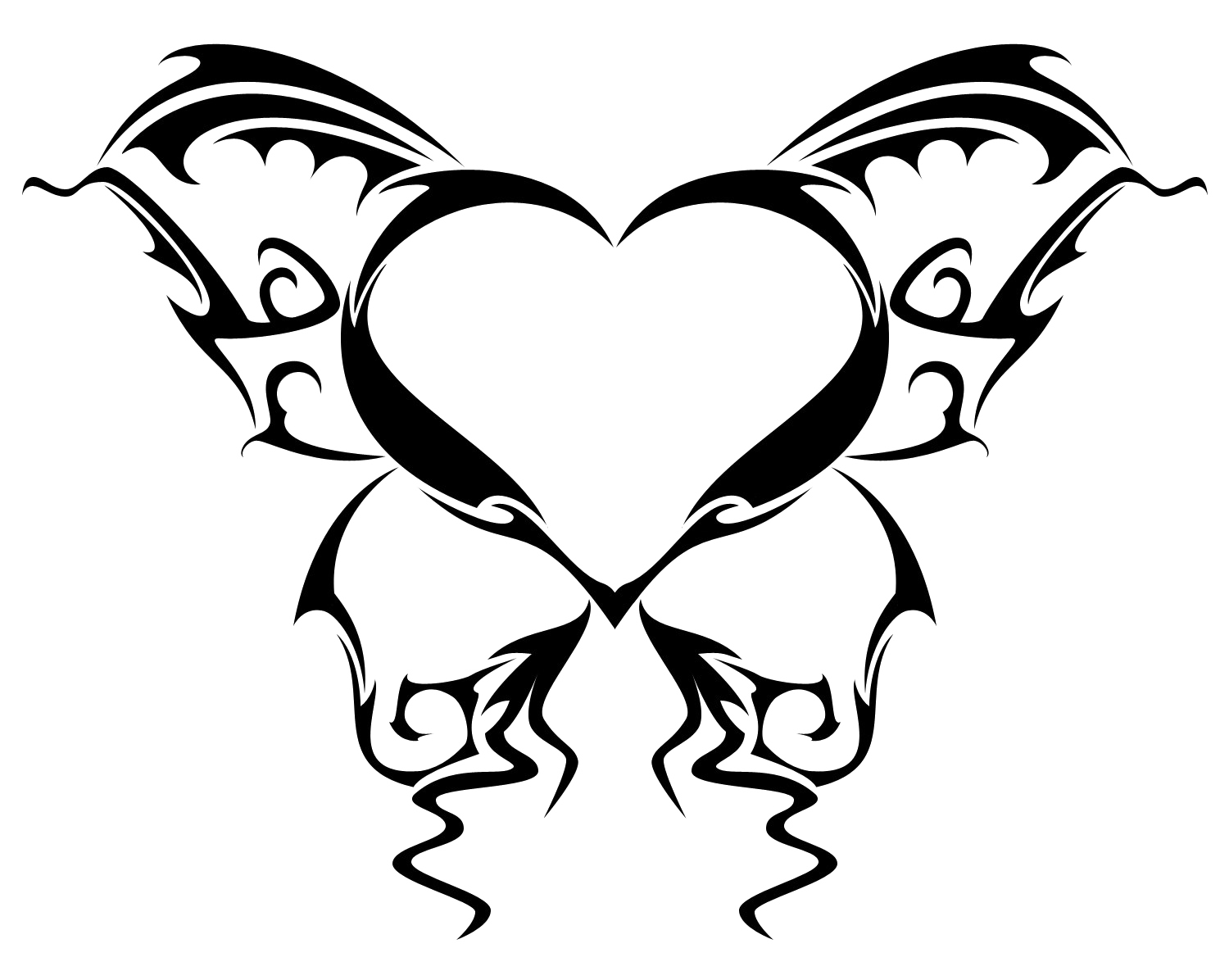 Wings Tattoo PNG Picture