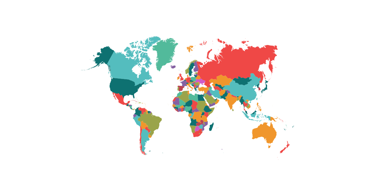 World Map Download PNG Image