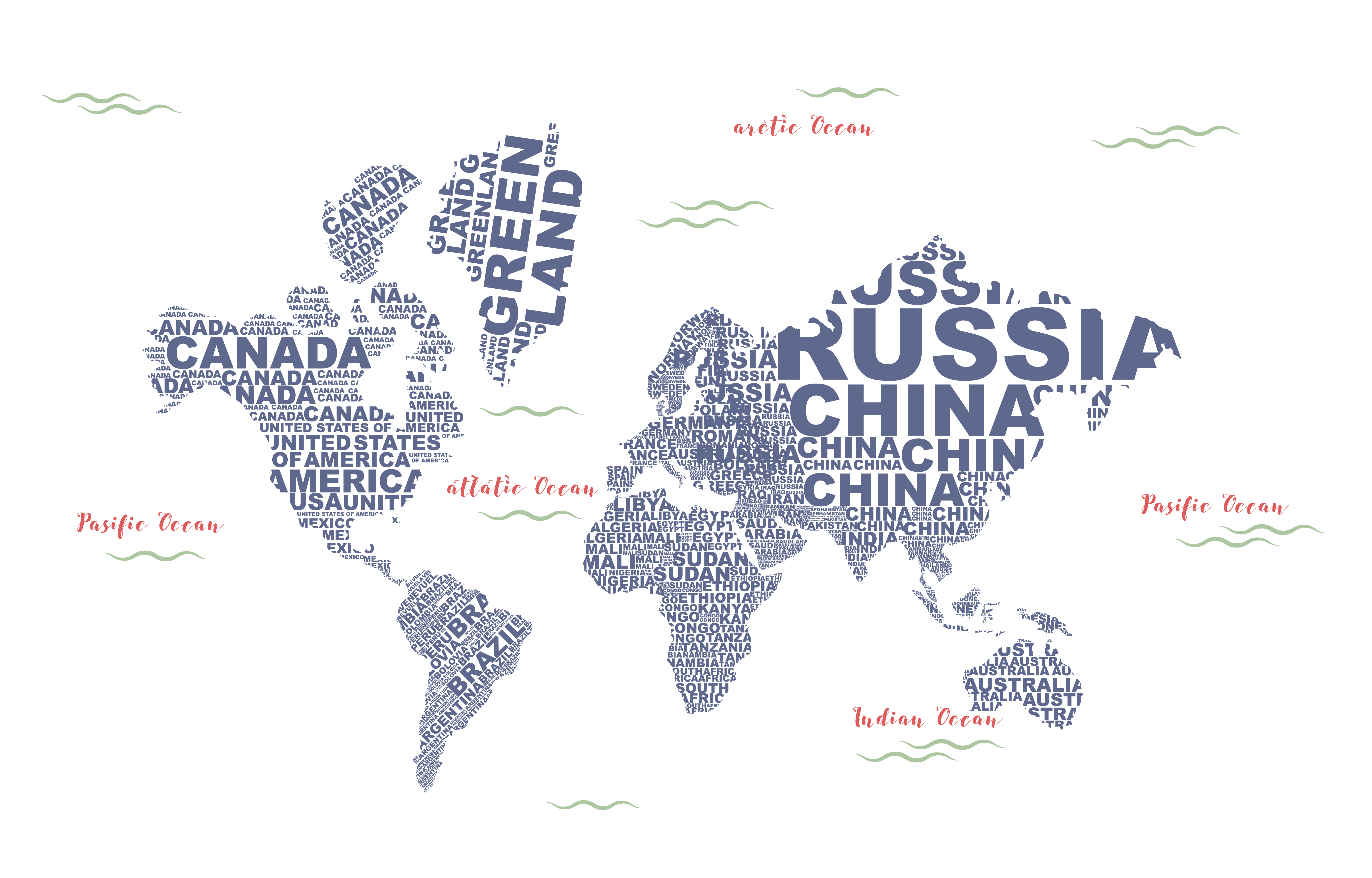 World Map PNG Free Download