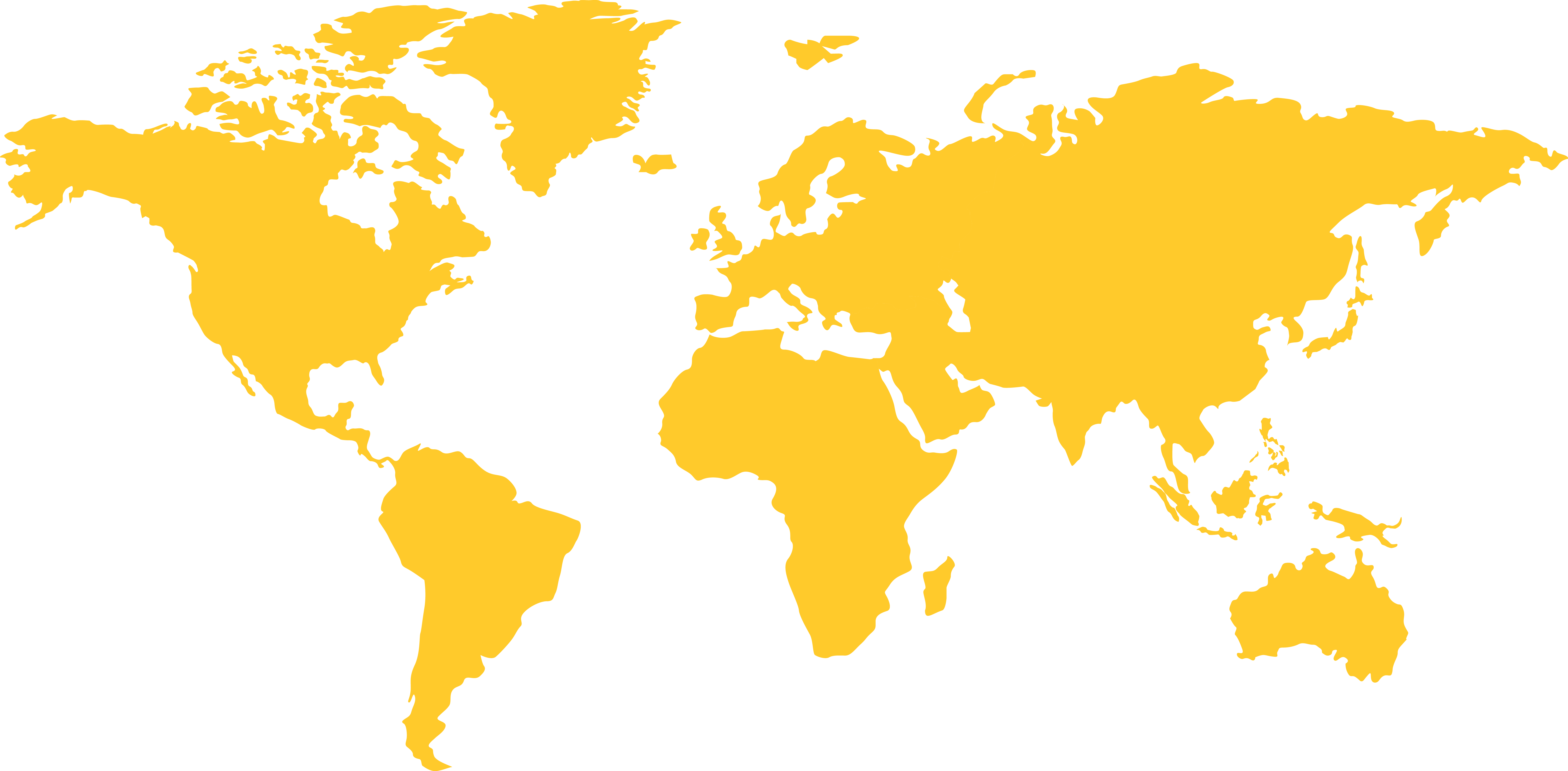 World Map PNG Image Transparent Background
