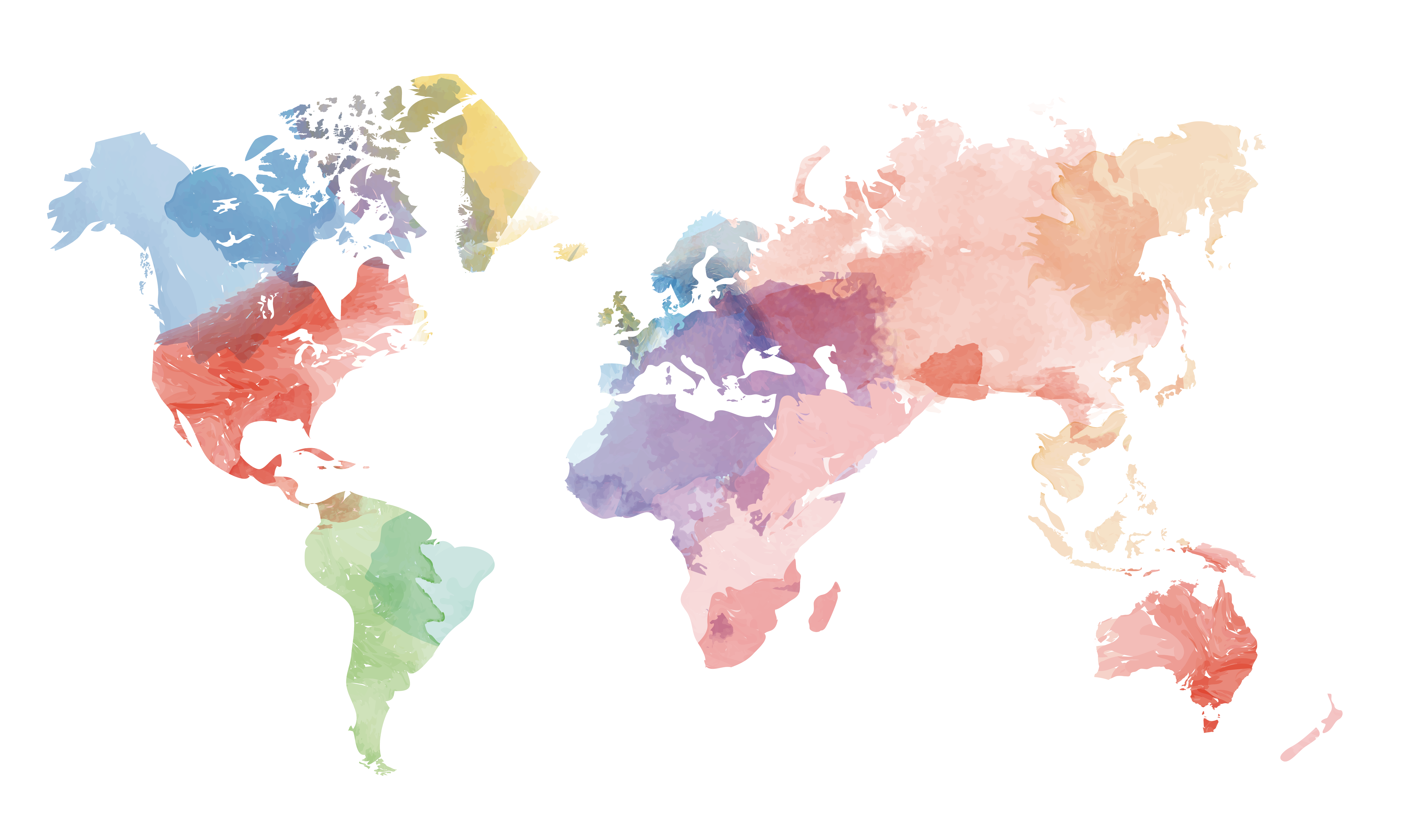 World Map PNG Transparent Images, Pictures, Photos | PNG Arts