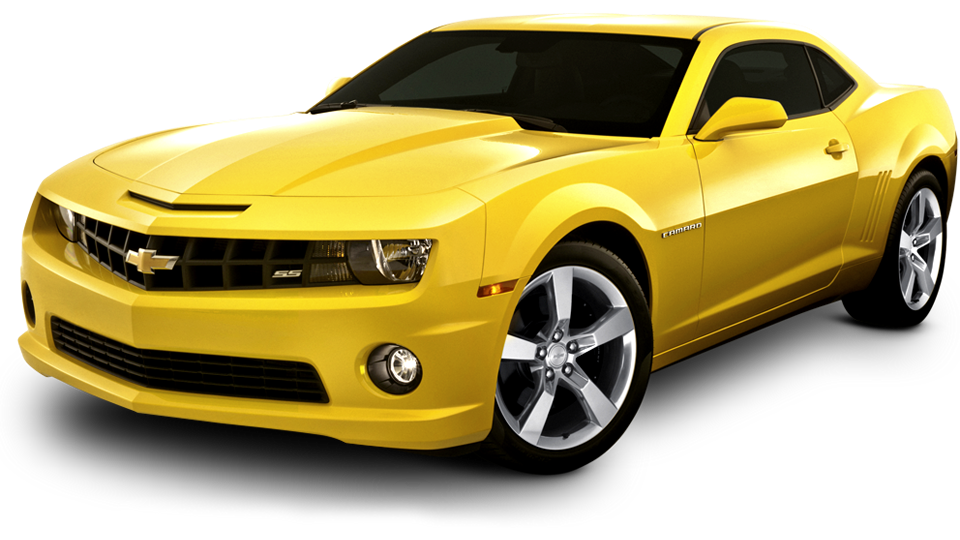 Yellow Camaro PNG Picture