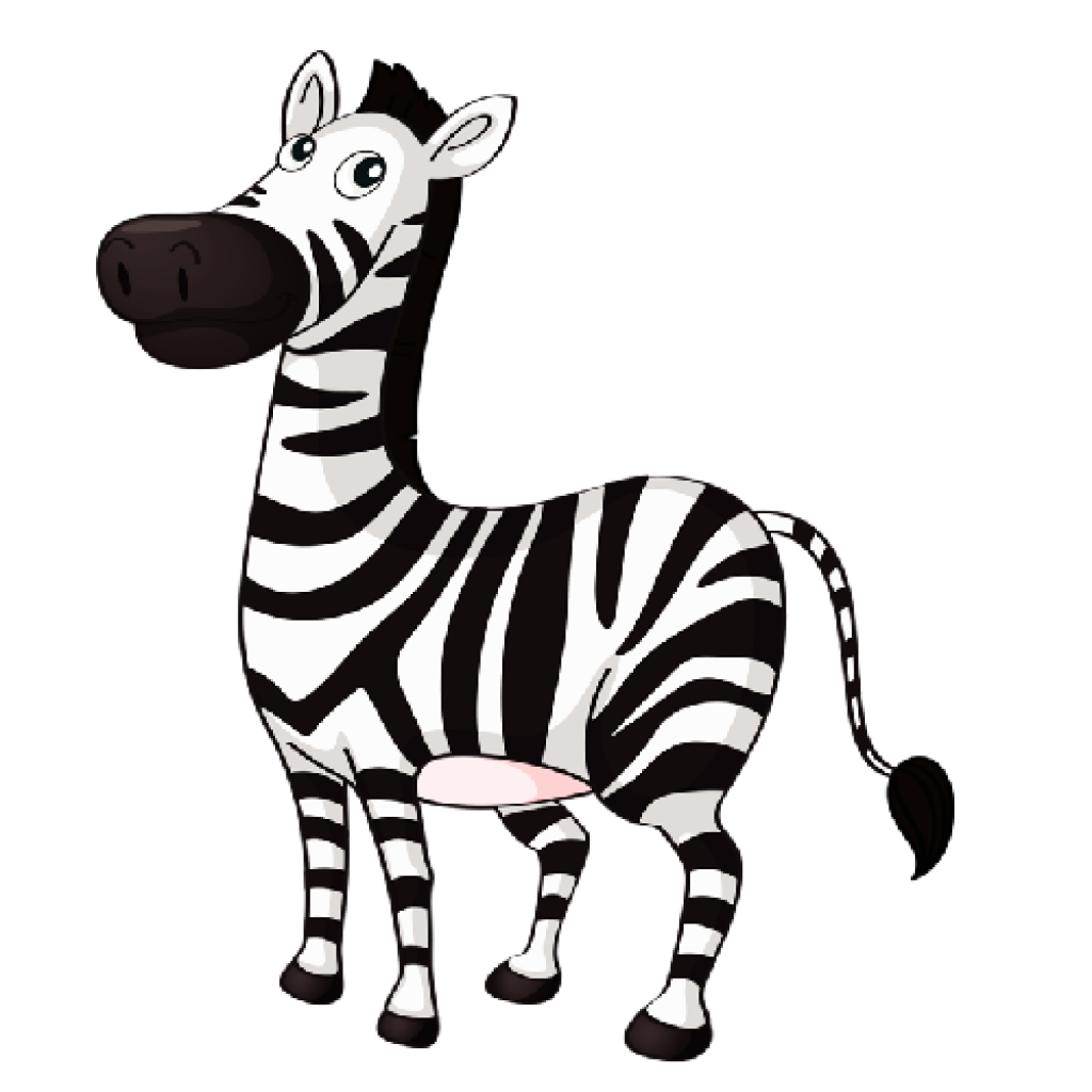 Immagine Trasparente Zebras