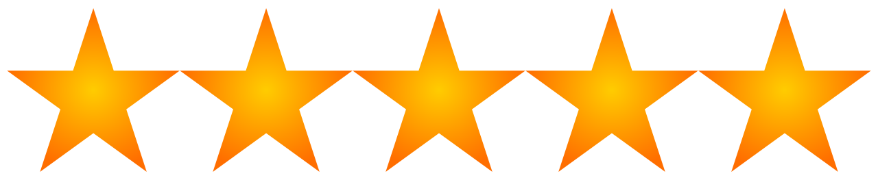 5 Star Rating PNG Image Background