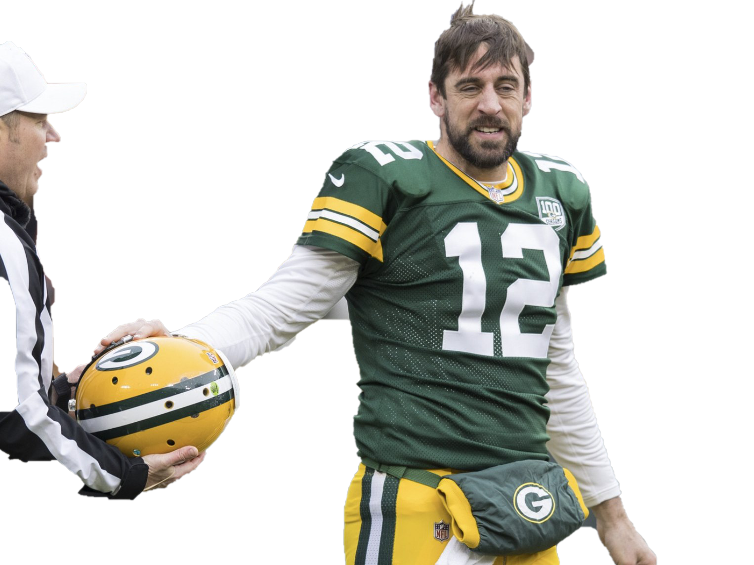 Aaron Rodgers PNG High-Quality Image