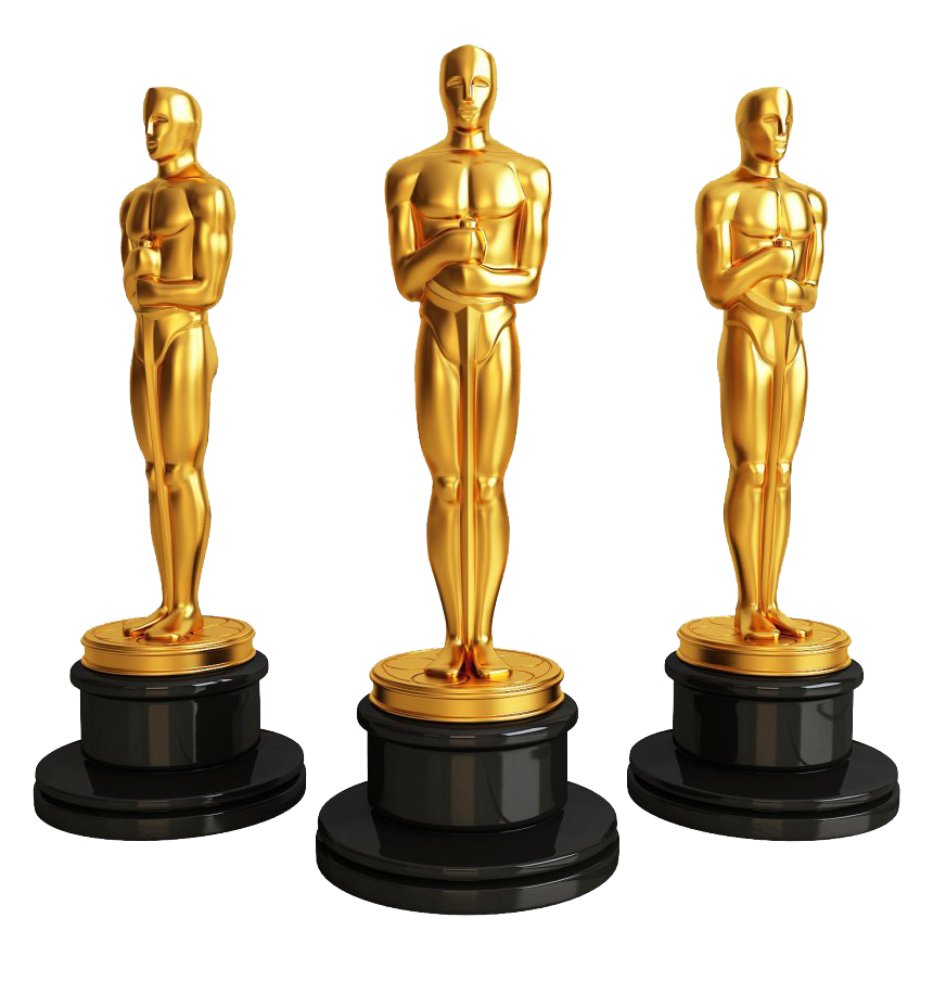 Academy Award Statue PNG High-Quality Image