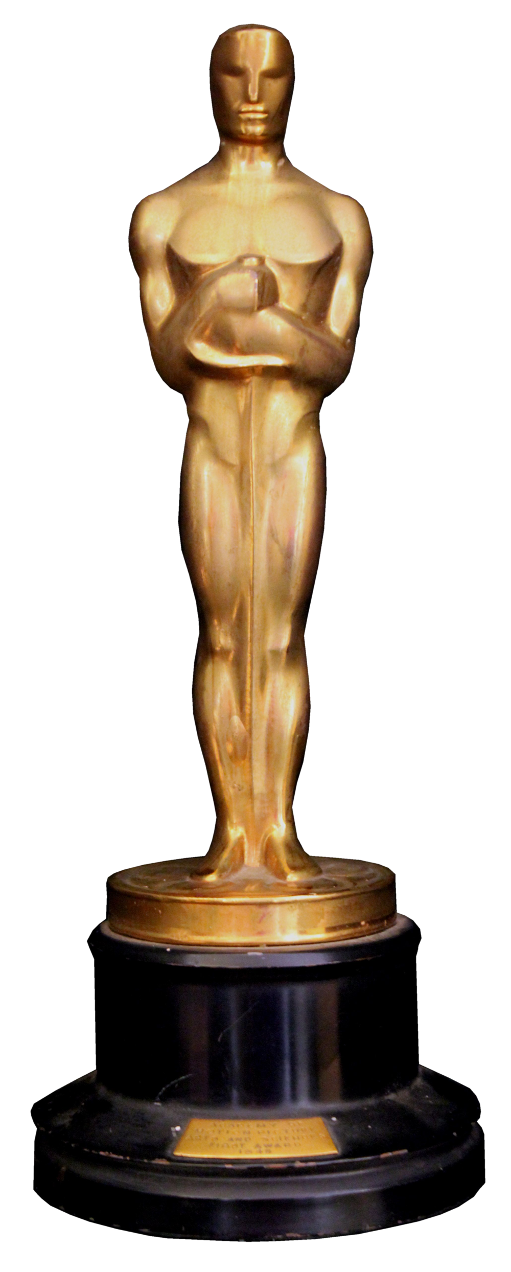 Academy Award Statue Transparent Background PNG