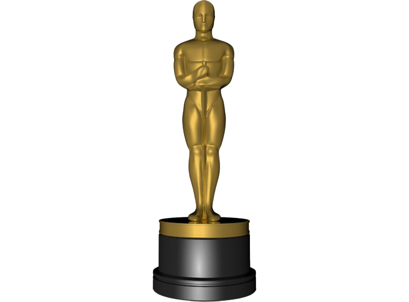 Academy Awards Trophy Download Transparent PNG Image