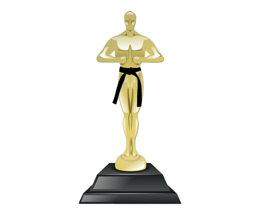 Academy Awards Trophy Transparent Background PNG
