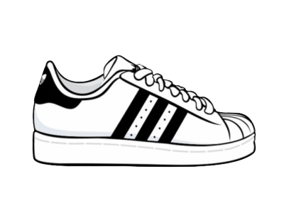 Обувь Adidas Прозрачное изображение