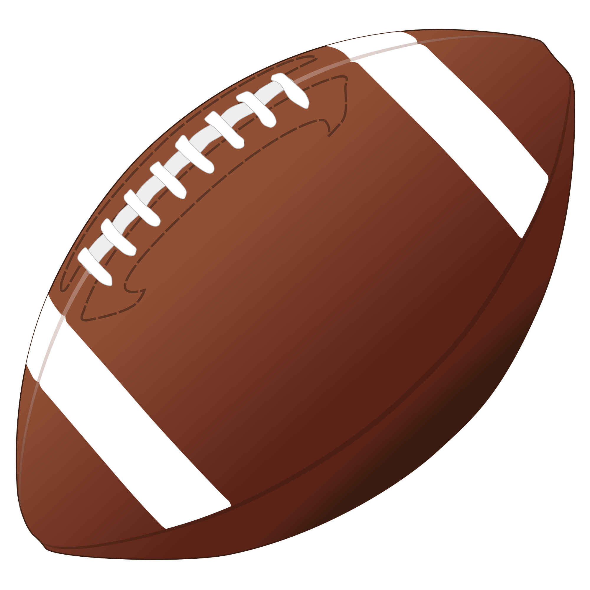 American Football Transparent Background PNG