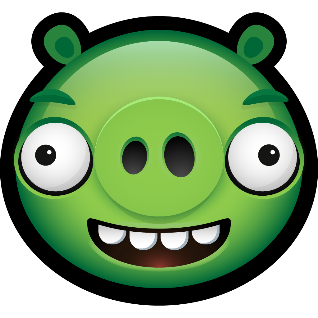 Angry Birds Pig PNG Image Transparent Background