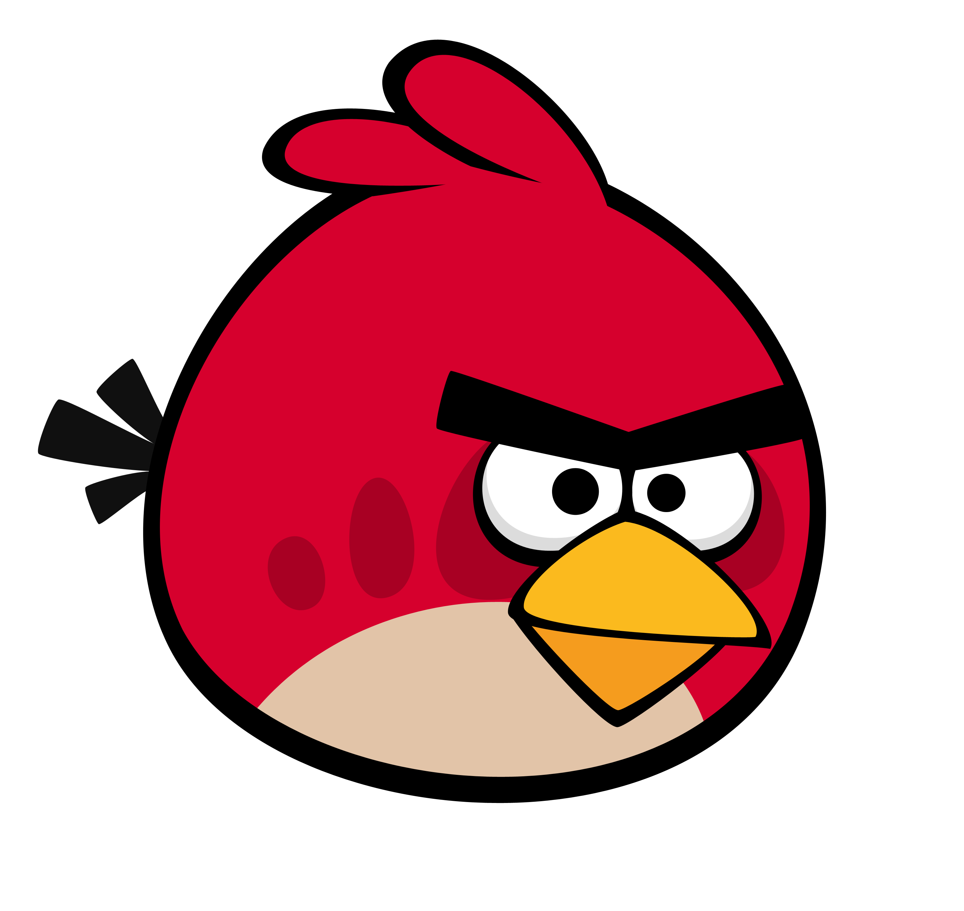 Angry Birds Red PNG Transparent Image