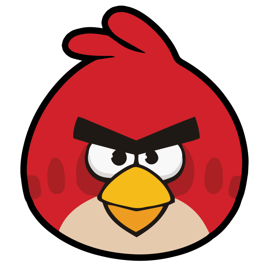 Angry Birds Red Transparent Image