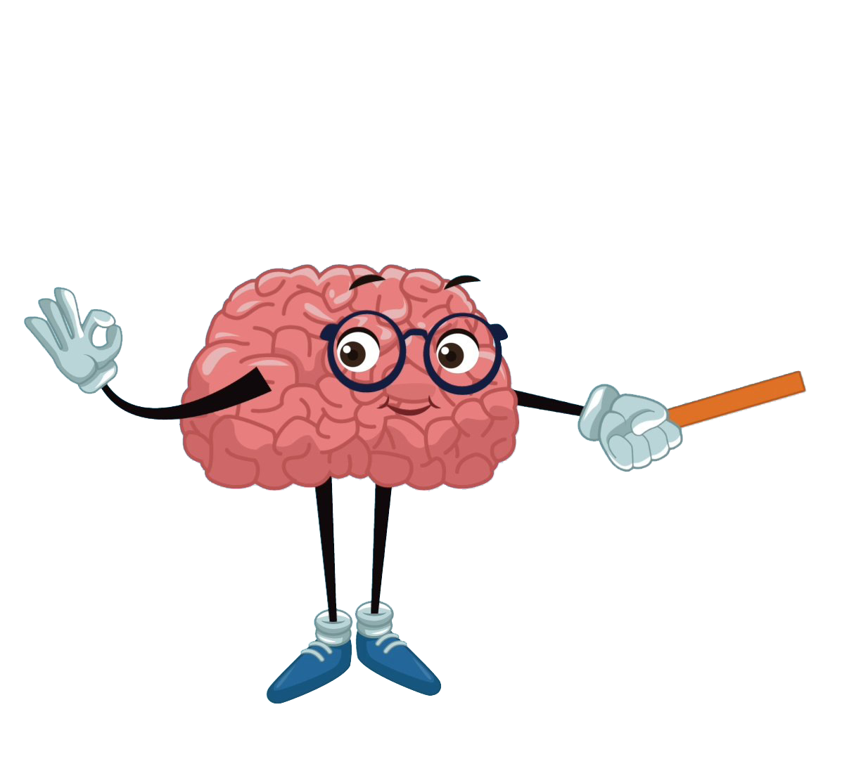 Animated Brain PNG Background Image