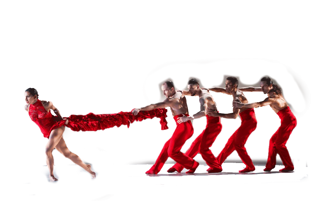 Grupo de baile de ballet Imagen Transparente