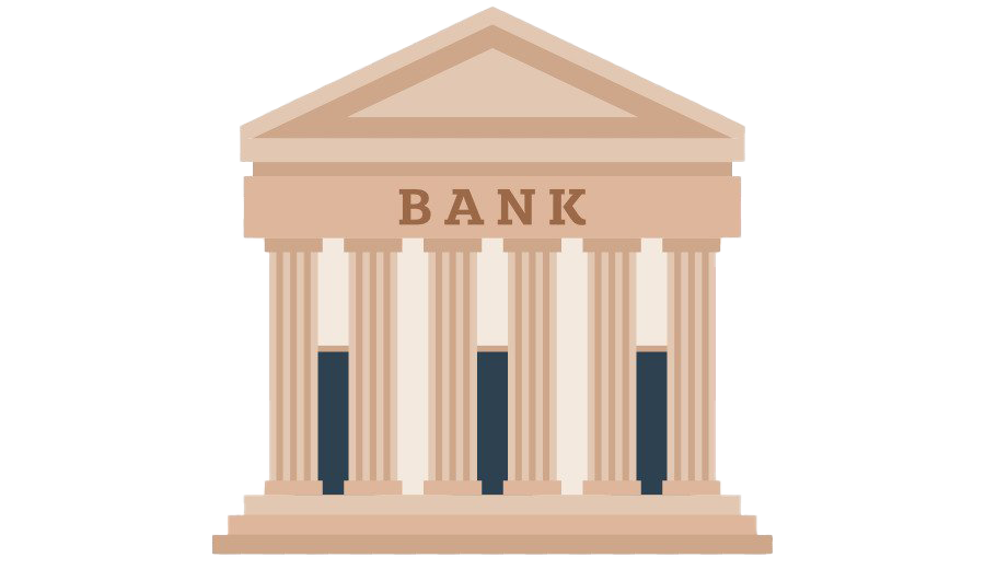 Bank PNG achtergrondafbeelding