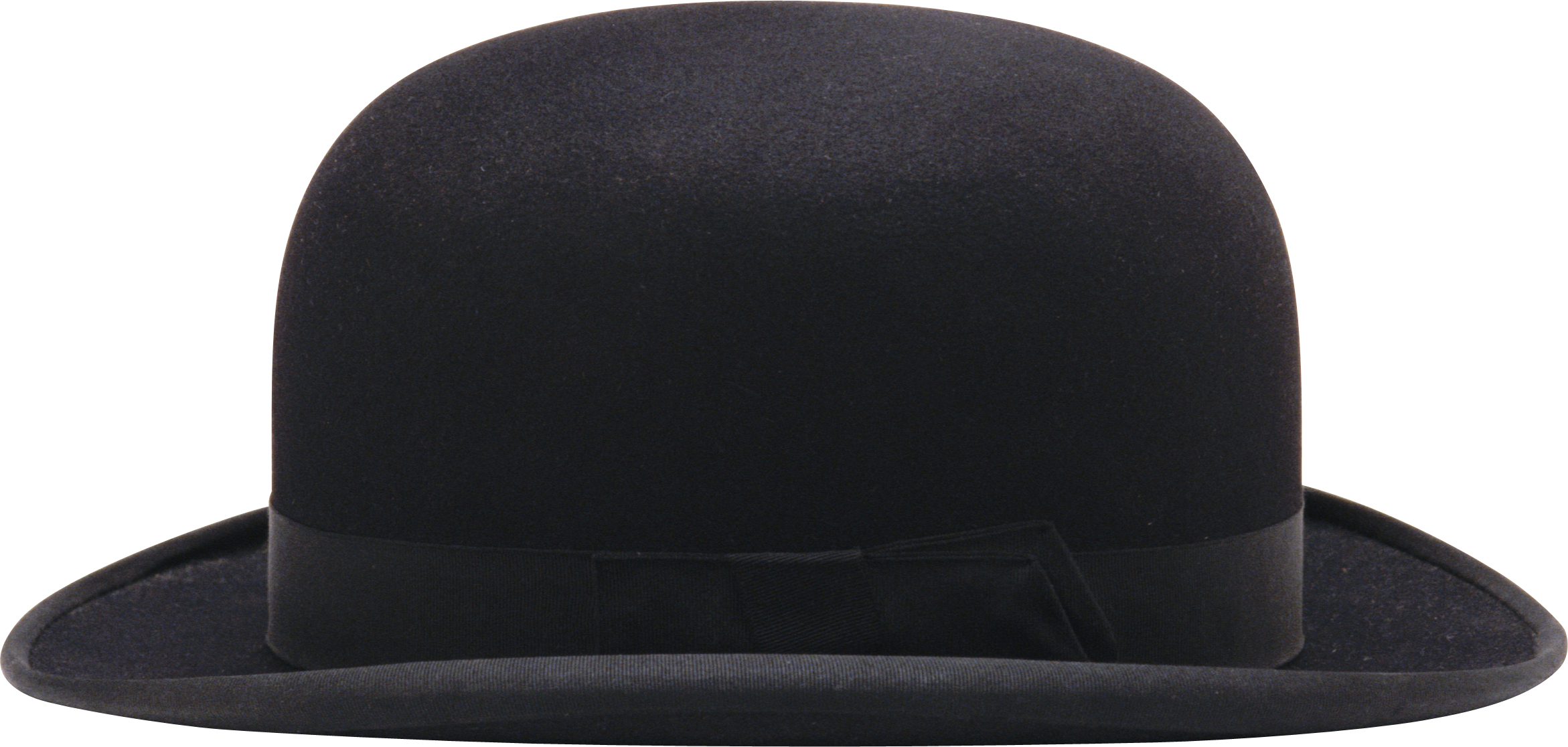 Black Bowler Hat Download PNG Image