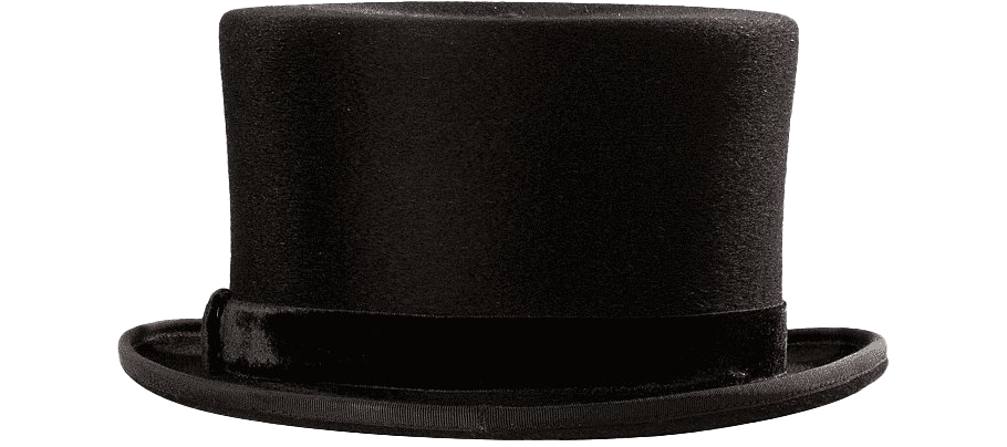 Black Bowler Hat PNG Image Transparent
