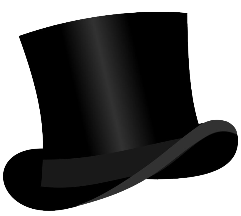 Black Bowler Hat PNG Photo