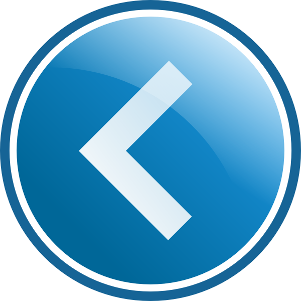 Голубой градиент предыдущая кнопка PNG изображения фон