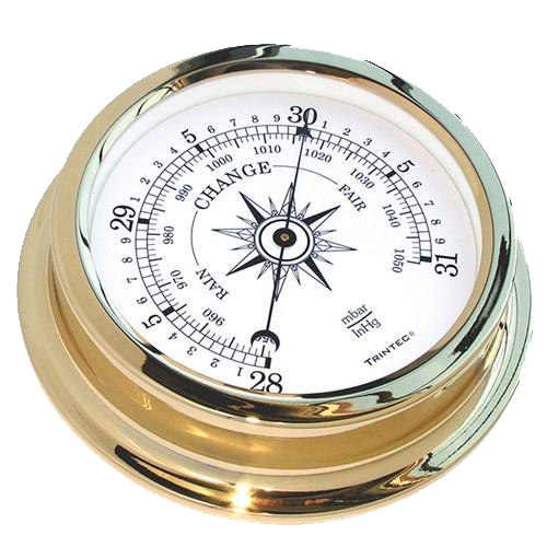 Brass Barometer PNG Pic