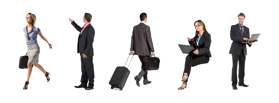 Business People Group PNG Image Background