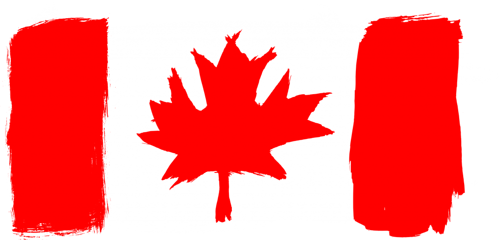 Kanada-Flagge PNG-Bild