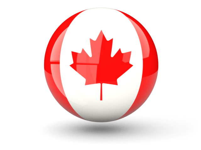 علم كندا صورة شفافة