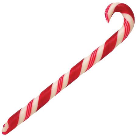 Candy Cane PNG Transparent Image