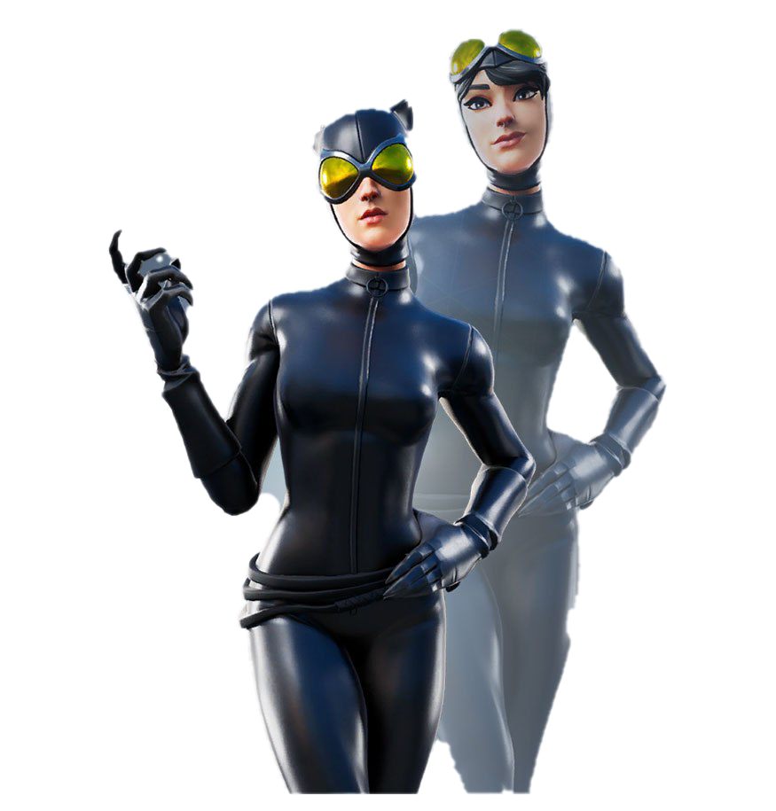 Catwoman Fortnite PNG High-Quality Image