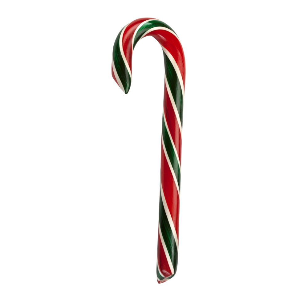 Kerst Candy Cane PNG Transparant Beeld