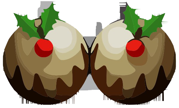 Christmas Pudding PNG Download Image